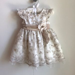 Bonnie Baby Gold Dress